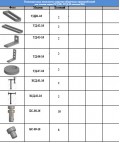Комплект оснастки к столам серии ССД-09, ССД-10