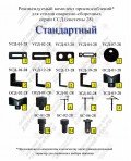 Комплект приспособлений СТАНДАРТНЫЙ для столов ССД системы D28